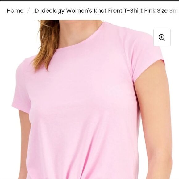 Ideology Womans Knot front Tee Size XS - Picture 3 of 3